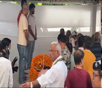 राजस्थान- पहलगाम में मारे गए जयपुर के नीरज का अंतिम-संस्कार