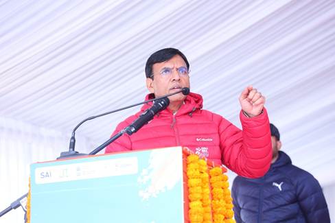 डॉ. मनसुख मांडविया ने खेलो इंडिया शीतकालीन खेलों के समापन समारोह में भाग लिया, गुलमर्ग को शीतकालीन खेलों के लिए उत्कृष्टता केंद्र में बदलने की घोषणा की
