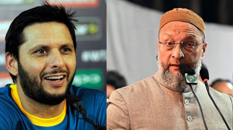 ओवैसी ने पाकिस्तान के पूर्व क्रिकेटर शाहिद अफरीदी को बताया जोकर
