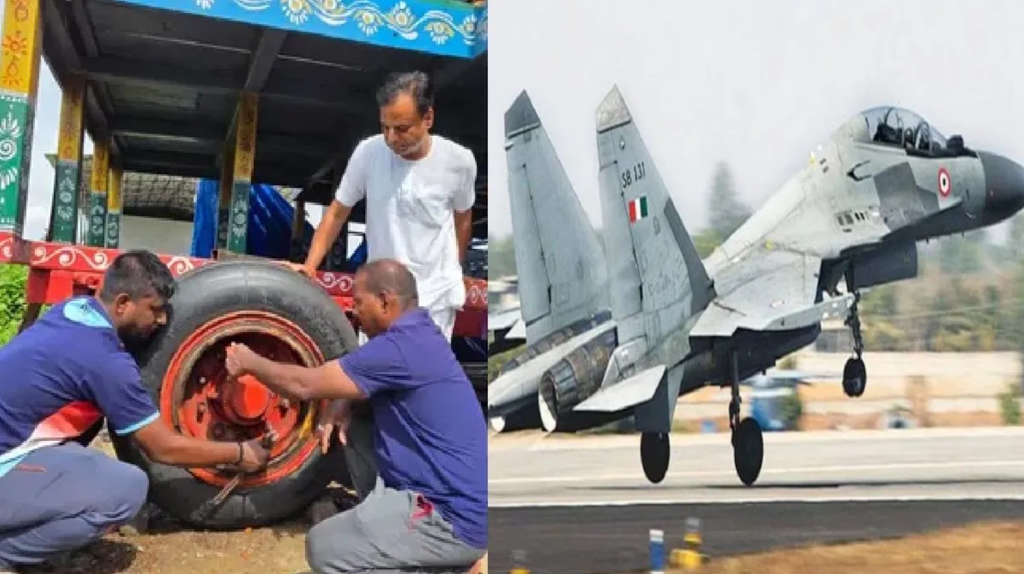 अब भगवान जगन्नाथ के रथ में लगेंगे लड़ाकू विमान 'सुखाई' के टायर